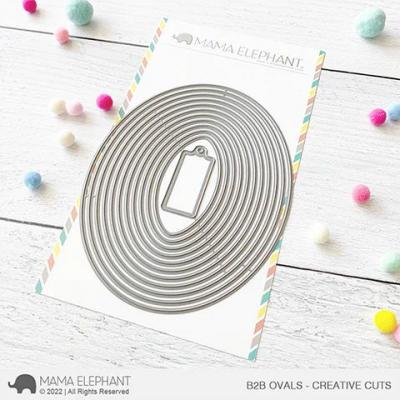 Mama Elephant Creative Cuts - Ovals